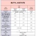 Pureté 99,7% acétate de butyle Cas 123-86-4